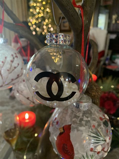 chanel christmas tree ornaments|chanel gifts under 50.